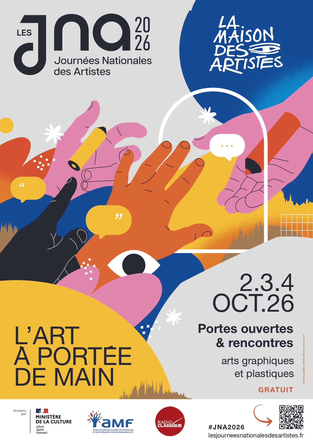 PORTES OUVERTES – Journées nationales des artistes