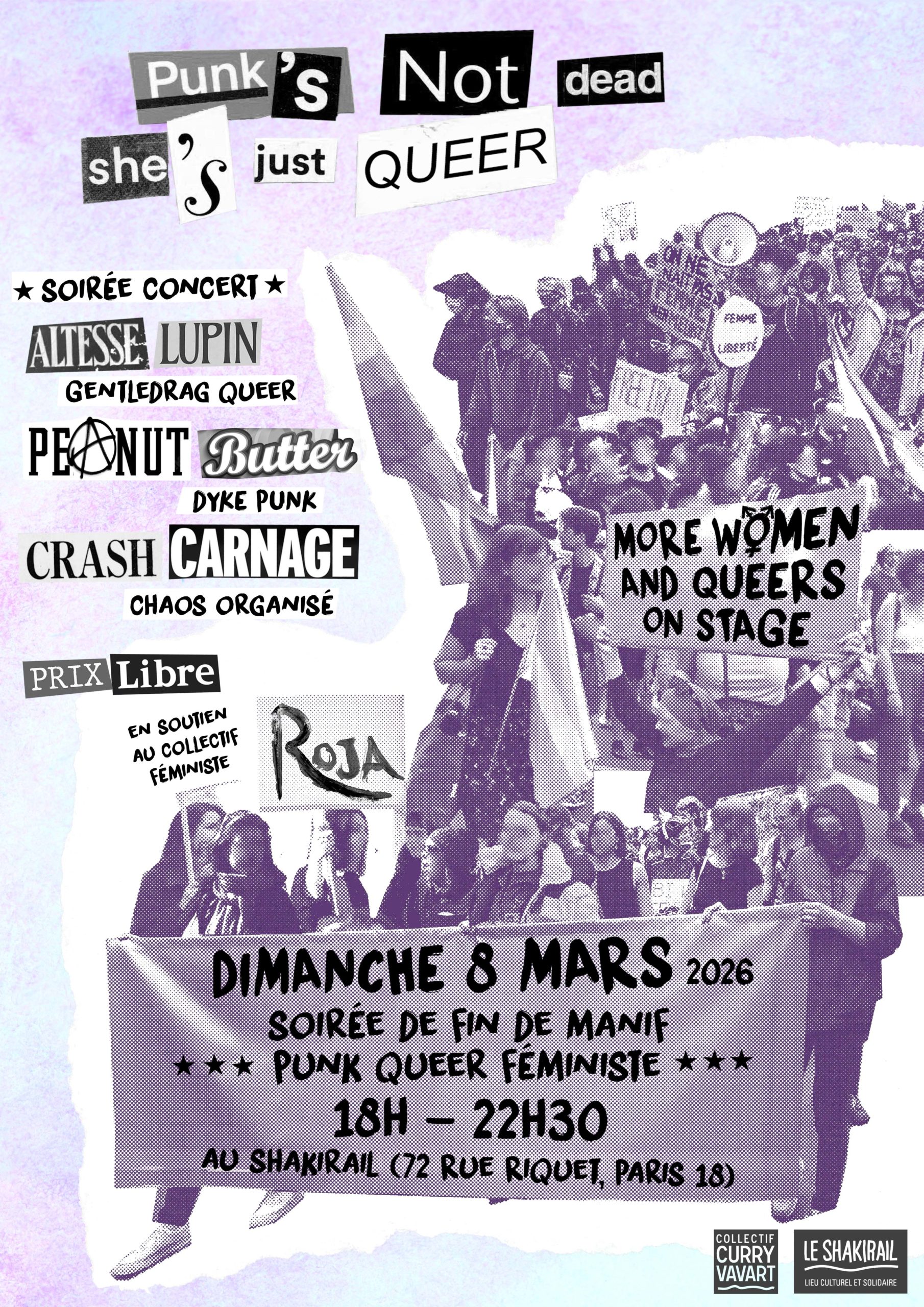 CONCERT – Punk&rsquo;s not dead, she&rsquo;s just queer