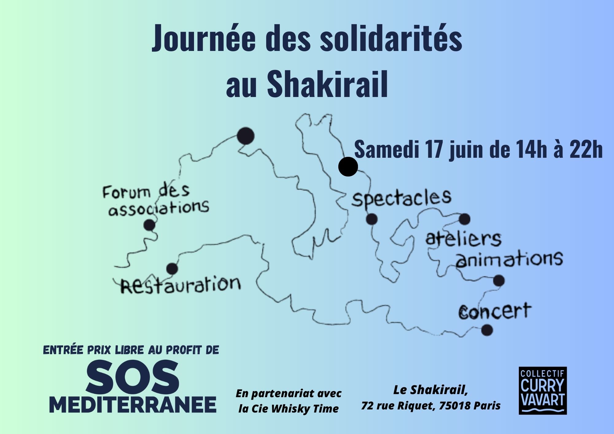 Journée solidaire pour SOS Méditerranée